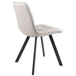 LOT DE 4 CHAISES SS260 TISSU BEIGE