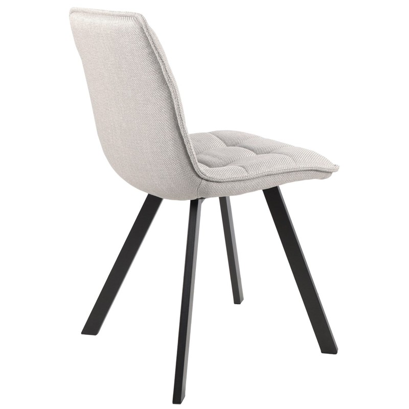 LOT DE 4 CHAISES SS260 TISSU BEIGE