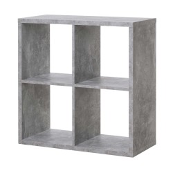 CUBES DE RANGEMENT 4 NICHES BETON