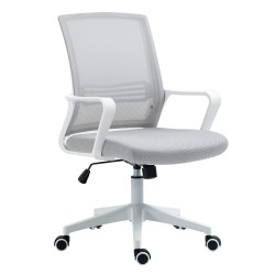 CHAISE DE BUREAU S8315 REGLABLE BLACK OU WHITE