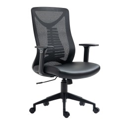 CHAISE DE BUREAU S8330 REGLABLE BLACK