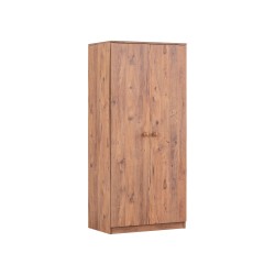 GARDE-ROBE 2 PORTES BATTANTES  STRIPO WALNUT