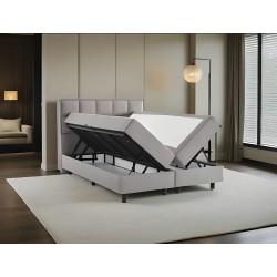 Kopie van Kopie van Kopie van Kopie van LIT BOXSPRING SEXCELLENT AVEC COFFRE DE RNAGEMENT ET MATELAS RESORTS ENSACHES 25CM 140-1