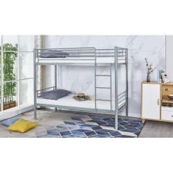 Kopie von LIT STRIO EN METAL TRIPLE 90-140/200 CM  SOMMIERS INCLUS