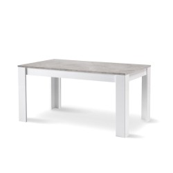 TABLE DESALLE A MANGER SMODENA LAQUEE MARMO ETBLANCHE