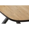 TABLE A MANGER SCARLET OAK 230 PIED ETOILE