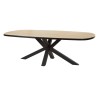 TABLE A MANGER SCARLET OAK 230 PIED ETOILE