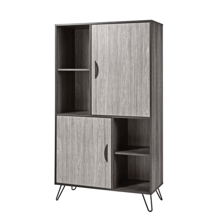 VITRINE DEUX PORTES SECLIPSE ASH GREY OAK