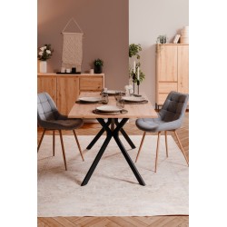 TABLE A MANGER SONEX 180 CM CHENE ARTISAN