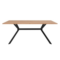 TABLE A MANGER SONEX 180 CM CHENE ARTISAN