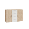 COMMODE SVERA S22FADH26 CHENE SONOMA CLAIR BLANC