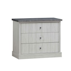 COMMODE SEMMA 2 PORTES LIGTH OAK CONCRET